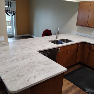 Kitchen-Corian Dune Prima