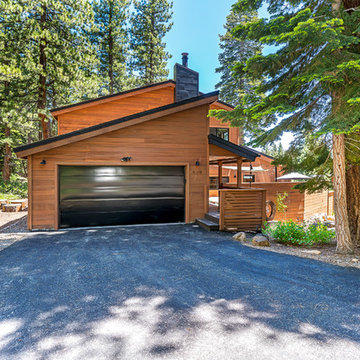 Incline Village Home - remodel, art placement, and landscape design