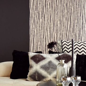 Chios Charcoal Graphic Wallpaper