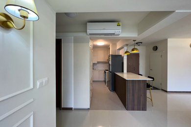 Living room - modern living room idea in Singapore
