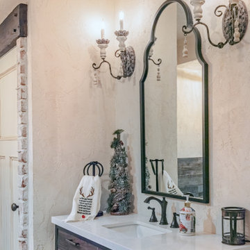 Old World Inspired Walkout Basement Meets Smart Technologies
