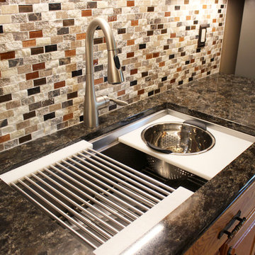 Kitchen Update with The Galley Workstation, Countertops & Backsplash ~ Brecksvil