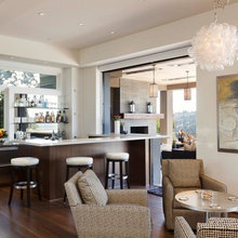 Living Room with Bar