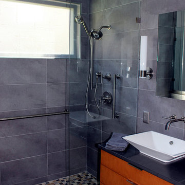 Oriental Inspired Bathroom Remodel
