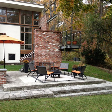Backyard Patio Area Reconstruction