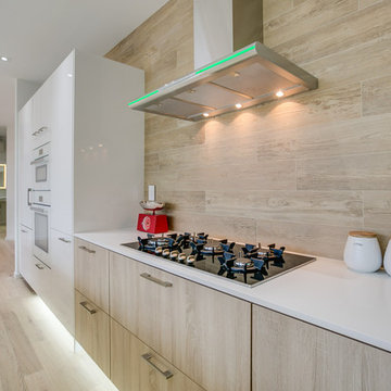 PentalQuartz Super White, Wood Essence Porcelain Tile