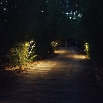 Jardin privé au Cap Ferret