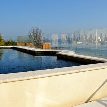 Cliff-side Pool Overlooking the Hudson