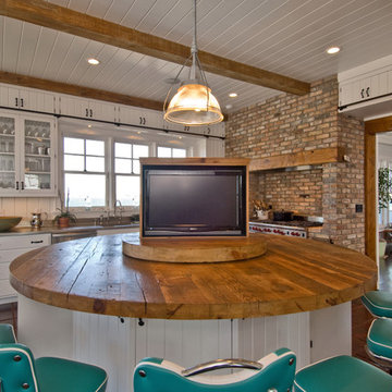 Retro Rustic Kitchen
