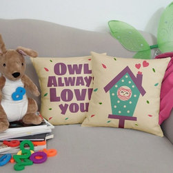 Toddler Throw Pillows - Kids Room Accessories