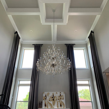 Custom ceiling beams/ Coffered ceiling