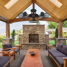 downstairs patio