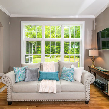 Home Staging After: Living Room Closeup