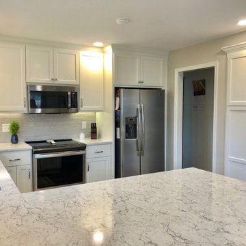 Stunning White Kitchen-after photo