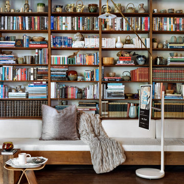 Wooden Library Bliss with Interactive Reading