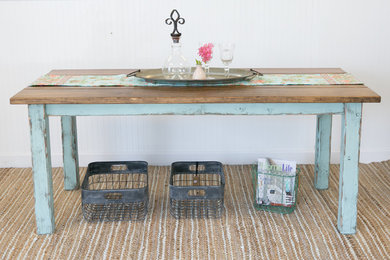 Farmhouse Table with Cottage Green Legs