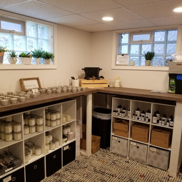 Basement Remodel (Before/After)