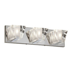 Veronica 3-Light Optical Crystal Sconce