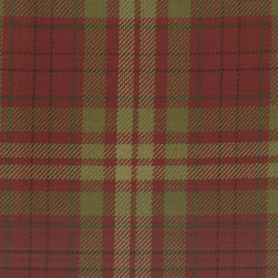 ROTH & TOMPKINS TEXTILES - Cambridge Fabric, Brick, 54''x36'' - Upholstery Fabric