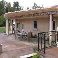 outside