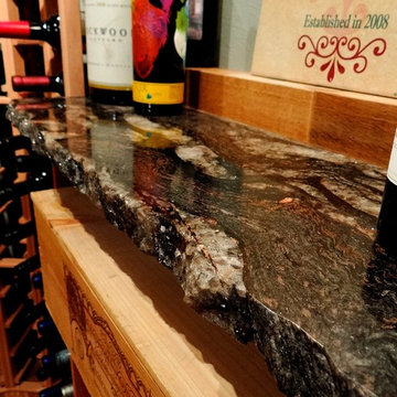 Lower Level Remodel with Wine Cellar in Wauwatosa