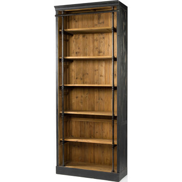 Ivy Bookcase, Matte Black