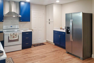 Inspiration for a contemporary kitchen remodel in Other