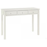 Bentley Designs - Atlanta White Painted Furniture Dressing Table - Atlanta White Painted Dressing Table features simple clean lines and a timeless style. The range is available in two tone, white painted or natural oak options, to suit any taste. Also manufactured with intricate craftsmanship to the highest standards so you know you are getting a quality product.