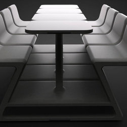 beton_heated benches - Furniture
