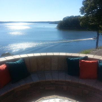 Noce 6x12 Tumbled Travertine Paver Project