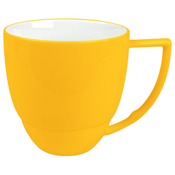 Uno Mugs, Set of 4, Yellow