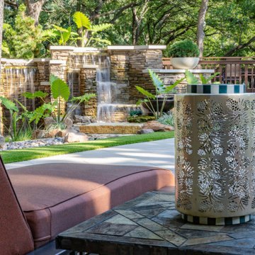 FLLW Inspired Remodel Waterfall Addition