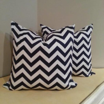 Custom down chevrons