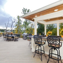 upper deck outside kitchen