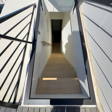 Project #145 | Modern Staircase Renovation in Victorian Townhouse