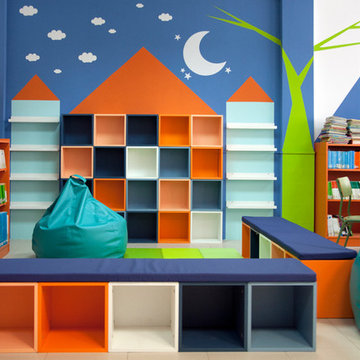 Biblioteca colegio Rosa Luxemburgo