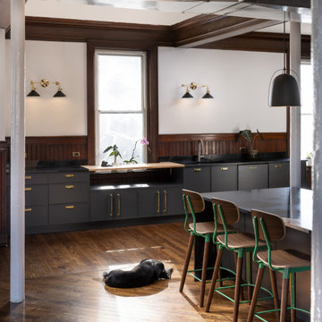 Combining Modern and Traditional in a Historic Detroit Firehouse Loft