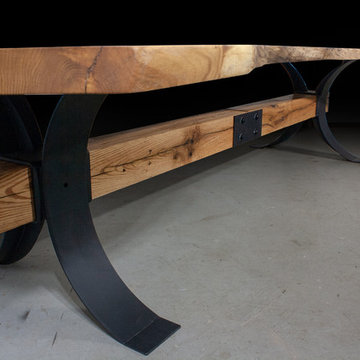 Live Edge White Oak Table