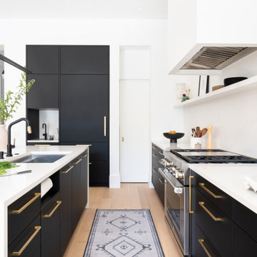 Ultra Sleek Kitchen on the Hill