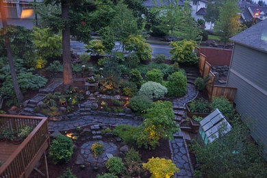 ポートランドにあるおしゃれな庭の写真