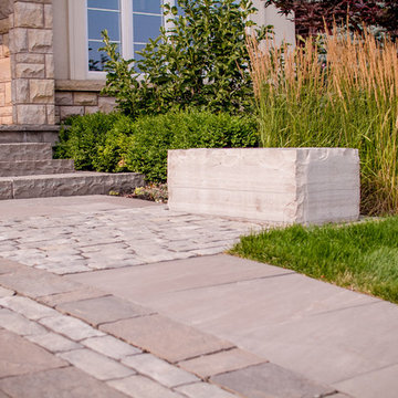 Aurora front landscaping