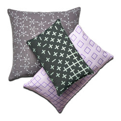fusion cushions by nendo - Decorative Pillows