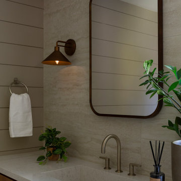 Primary Ensuite Vanity Detail | Hearth Residence | Whole Home Renovation in Mark