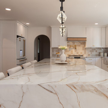 Transitional Kitchen & Bar Design Charlotte, NC