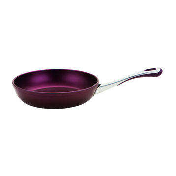 Prestige Prism Non Stick Frying Pan, Purple, 24 Cm