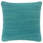 Bareens Designer Rugs - Turkish Boho Chic Ong Hand Woven Kilim Pillow - Embellish your home with this timeless casual chic handmade Southwestern Kilim throw pillow covers made with wool and cotton. Constructed on a loom by Nomad Turkman people with hand spun wool and Natural Vegetable dyes these beautiful Kilim pillow covers are known for their beautiful repetitive geometrical, naturalistic floral and traditional patterns yet still giving it a moden look. Masterfully artisan-crafted on traditional Kilim looms with a contemporary fashion palette producing bold intricate sharp patterns making them a standout piece in any decor.