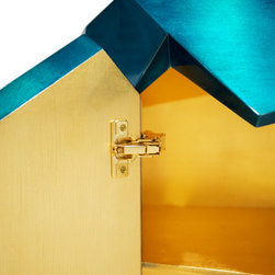 DIAMOND Blue - Accent Chests And Cabinets