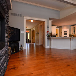 Classy Open Concept - Hardwood Flooring