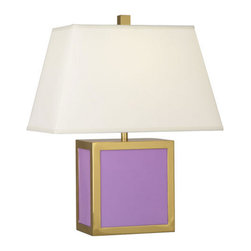 Jonathan Adler Barcelona Lavender Small Table Lamp - Table Lamps