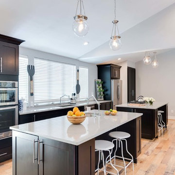 Island Fever—Open Concept Kitchen with Two Islands